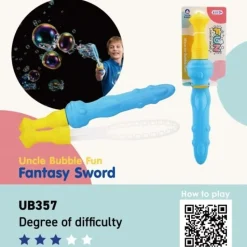 Uncle Bubble Bellenblaas Groot Fantasie Zwaard