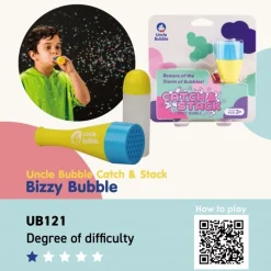 Uncle Bubble Bellenblaas Catch & Stack Bizzy Bubble Set