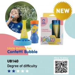 Uncle Bubble Bellenblaas Confetti Bubbels