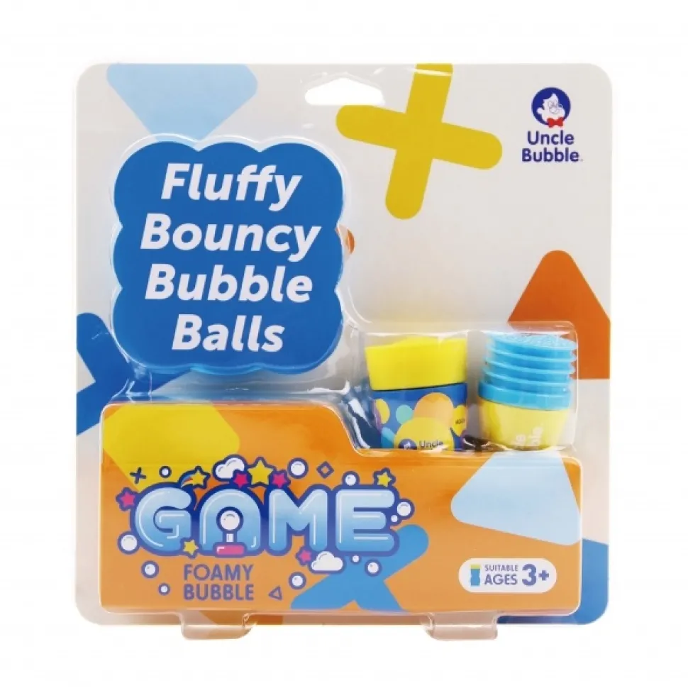 Uncle Bubble Bellenblaas Schuim Foamy Bouncing Bubble Set