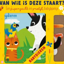 Van wie is deze staart? Babydieren