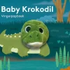 Vingerpopboekje Baby Krokodil