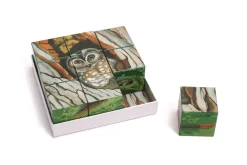 Weizenkorn Blokkenpuzzel vogels Hout