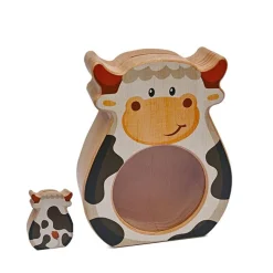 Weizenkorn Spaarpot Koe Flora