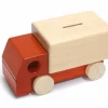 Weizenkorn Spaarpot Vrachtauto Hout