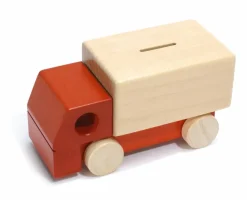 Weizenkorn Spaarpot Vrachtauto Hout