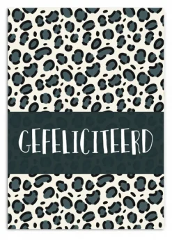Wenskaart Gefeliciteerd
