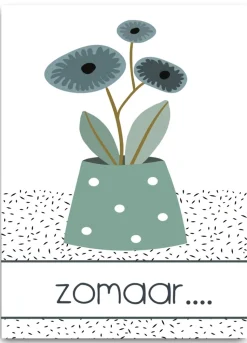 Wenskaart Zomaar...