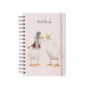 Wrendale Designs A5 Duck Notebook - Not a Daisy Goes By (Pink)