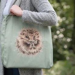 Wrendale Designs Canvas Draagtas Egel Awakening