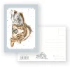 Wrendale Designs Dog and Catnap - Postcard