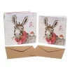 Wrendale Designs Kerstkaarten Muletide Greetings Set 8-delig