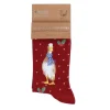 Wrendale Designs Kerstsokken Eend Christmas Scarves Duck
