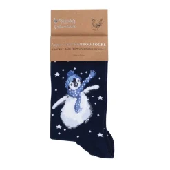 Wrendale Designs Kerstsokken Pinquin Winter Wonderland  Penguin