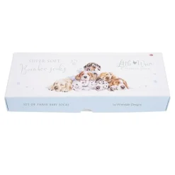 Wrendale Designs Little Paws Baby Socks Set - 6-12 Months