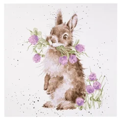 Wrendale Designs Paint by Numbers - Head Clover Heels (Rabbit)