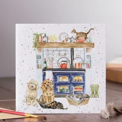 Wrendale Designs Wenskaart Country Kitchen