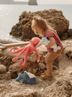 WWF Doris de Dolfijn Lichtblauw 25cm