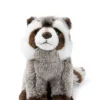 WWF Knuffel Raccoon Black White 23 cm