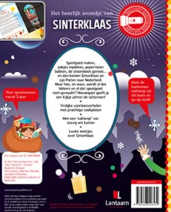 Zaklampboek Het heerlijk avondje van Sinterklaas