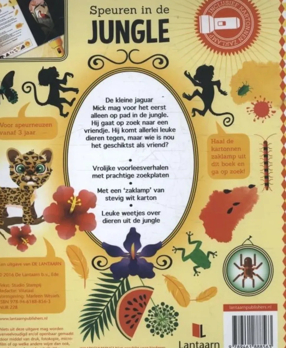 Zaklampboek Speuren in de Jungle