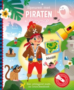 Zaklampboek Speuren met piraten