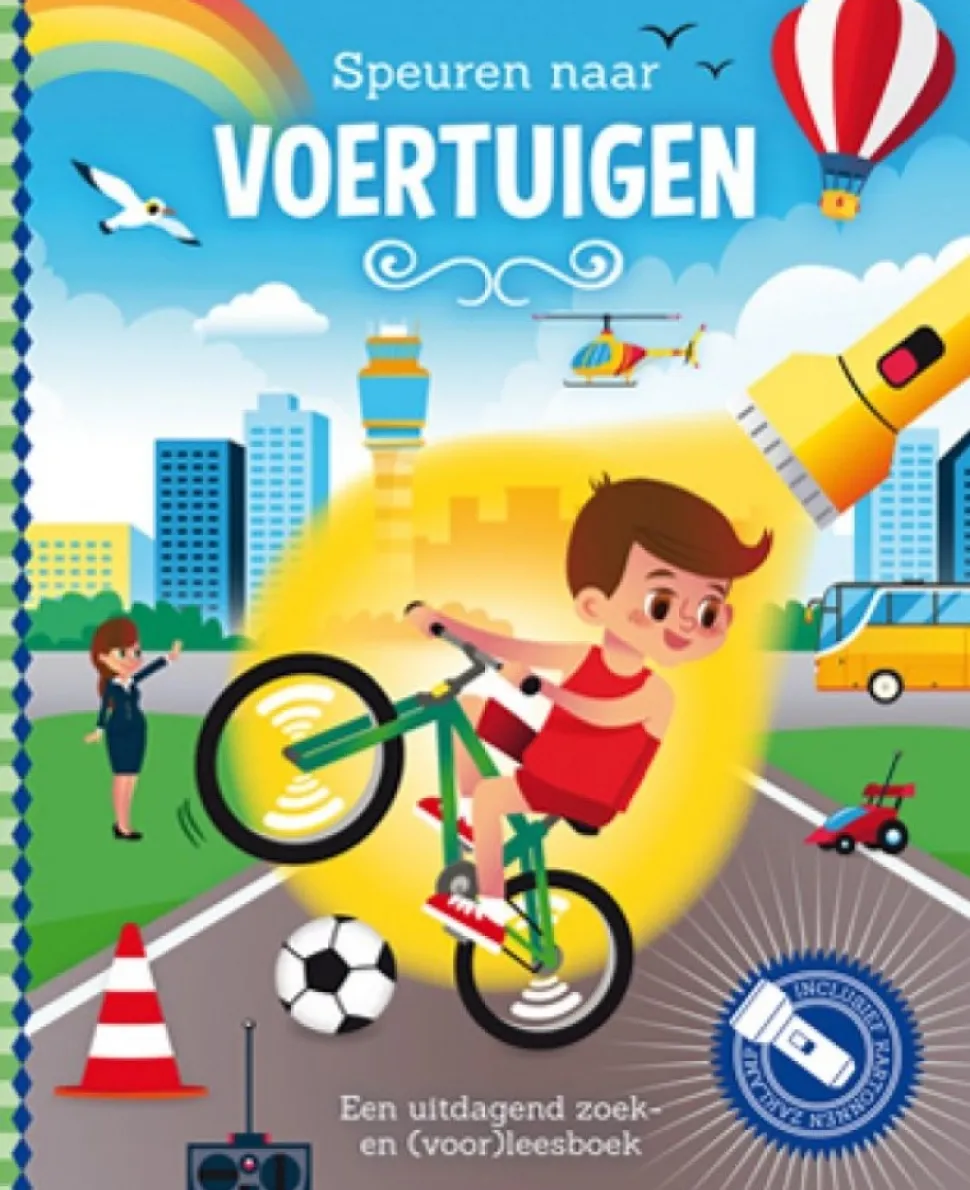 Zaklampboek Speuren naar voertuigen