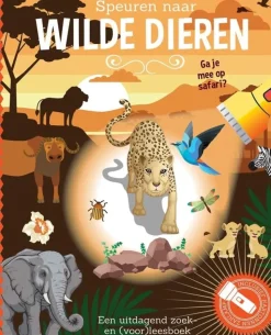 Zaklampboek Speuren naar wilde dieren