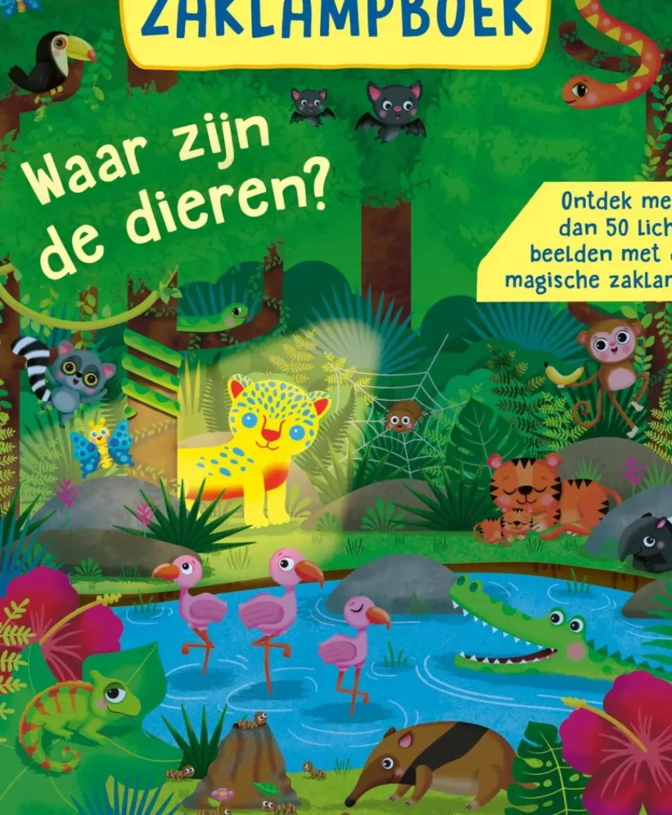 Zaklampboek Waar zijn de dieren?
